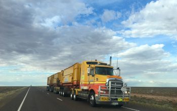 truck on highway during daytime